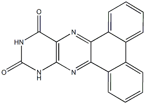 phenanthro[9,10-g]pteridine-11,13(10H,12H)-dione Struktur