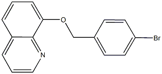 4-bromobenzyl 8-quinolinyl ether Struktur