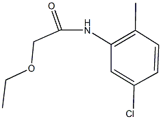 N-(5-chloro-2-methylphenyl)-2-ethoxyacetamide Struktur