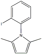 1-(2-iodophenyl)-2,5-dimethyl-1H-pyrrole Struktur