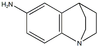 1-azatricyclo[6.2.2.0~2,7~]dodeca-2,4,6-trien-5-ylamine Struktur