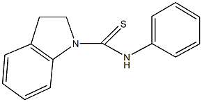 N-phenyl-1-indolinecarbothioamide Struktur