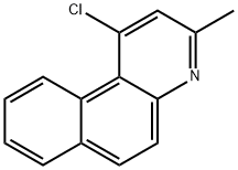 1-chloro-3-methylbenzo[f]quinoline Struktur