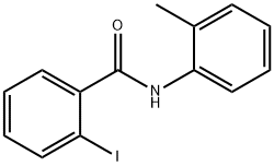 2-iodo-N-(2-methylphenyl)benzamide Struktur