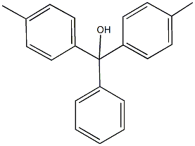 bis(4-methylphenyl)(phenyl)methanol Struktur