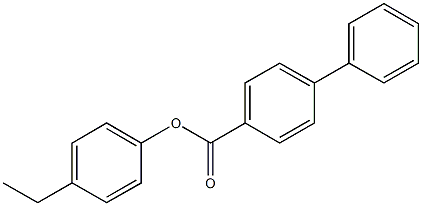 4-ethylphenyl [1,1'-biphenyl]-4-carboxylate Struktur