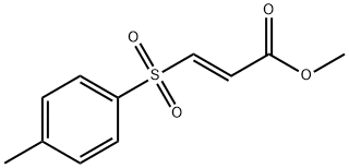 methyl 3-[(4-methylphenyl)sulfonyl]acrylate Struktur