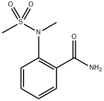 2-[methyl(methylsulfonyl)amino]benzamide Struktur