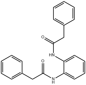 2-phenyl-N-{2-[(phenylacetyl)amino]phenyl}acetamide Struktur