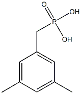 3,5-dimethylbenzylphosphonic acid Struktur