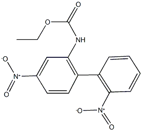 ethyl 2',4-bisnitro[1,1'-biphenyl]-2-ylcarbamate Struktur