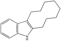 6,7,8,9,10,11,12,13-octahydro-5H-cyclodeca[b]indole Struktur