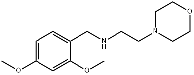 N-(2,4-dimethoxybenzyl)-N-[2-(4-morpholinyl)ethyl]amine Struktur