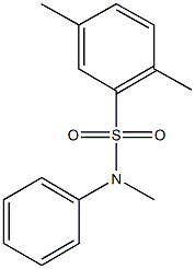 N,2,5-trimethyl-N-phenylbenzenesulfonamide Struktur