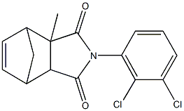 4-(2,3-dichlorophenyl)-2-methyl-4-azatricyclo[5.2.1.0~2,6~]dec-8-ene-3,5-dione Struktur