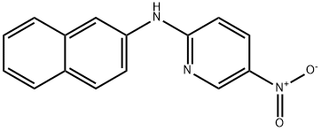 5-nitro-2-(2-naphthylamino)pyridine Struktur