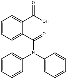 2-[(diphenylamino)carbonyl]benzoic acid Struktur