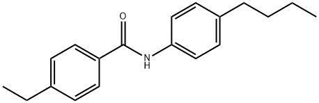 N-(4-butylphenyl)-4-ethylbenzamide Struktur