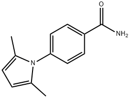 4-(2,5-dimethyl-1H-pyrrol-1-yl)benzamide Struktur