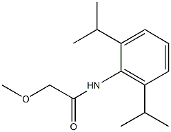 N-(2,6-diisopropylphenyl)-2-methoxyacetamide Struktur