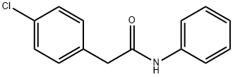 2-(4-chlorophenyl)-N-phenylacetamide Struktur