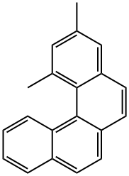 1,3-dimethylbenzo[c]phenanthrene Struktur