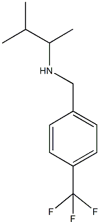 N-(1,2-dimethylpropyl)-N-[4-(trifluoromethyl)benzyl]amine Struktur