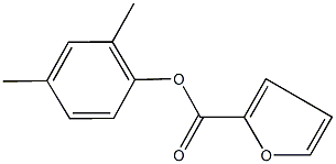 2,4-dimethylphenyl 2-furoate Struktur