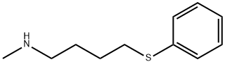 N-methyl-N-[4-(phenylsulfanyl)butyl]amine Struktur