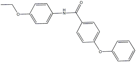 N-(4-ethoxyphenyl)-4-phenoxybenzamide Struktur