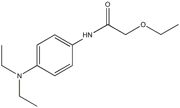 N-[4-(diethylamino)phenyl]-2-ethoxyacetamide Struktur