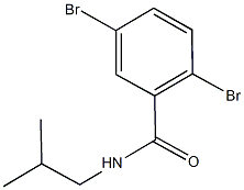 2,5-dibromo-N-isobutylbenzamide Struktur