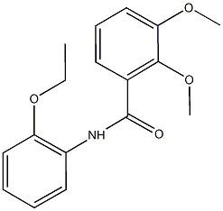 N-(2-ethoxyphenyl)-2,3-dimethoxybenzamide Struktur