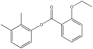 2,3-dimethylphenyl 2-ethoxybenzoate Struktur