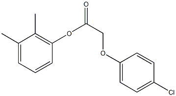 2,3-dimethylphenyl (4-chlorophenoxy)acetate Struktur