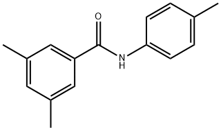 3,5-dimethyl-N-(4-methylphenyl)benzamide Struktur