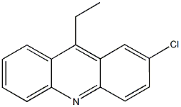 2-chloro-9-ethylacridine Struktur