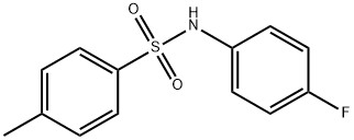 4-氟苯基對甲苯磺酰胺, 727-31-1, 結(jié)構(gòu)式