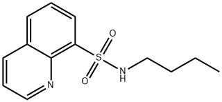 N-butyl-8-quinolinesulfonamide Struktur