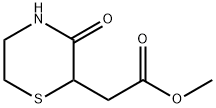 methyl (3-oxo-2-thiomorpholinyl)acetate Struktur