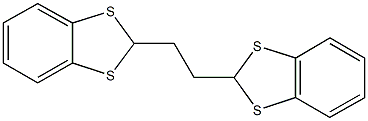 2-[2-(1,3-benzodithiol-2-yl)ethyl]-1,3-benzodithiole Struktur