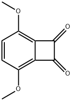 2,5-dimethoxybicyclo[4.2.0]octa-1,3,5-triene-7,8-dione Struktur