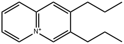 2,3-dipropylquinolizinium Struktur