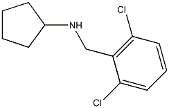 N-cyclopentyl-N-(2,6-dichlorobenzyl)amine Structure