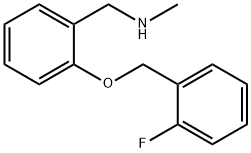 N-{2-[(2-fluorobenzyl)oxy]benzyl}-N-methylamine Struktur