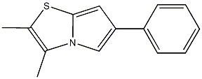 2,3-dimethyl-6-phenylpyrrolo[2,1-b][1,3]thiazole Struktur