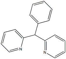 2-[phenyl(2-pyridinyl)methyl]pyridine Struktur