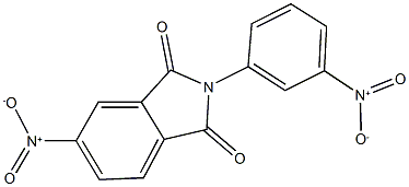 5-nitro-2-{3-nitrophenyl}-1H-isoindole-1,3(2H)-dione Struktur