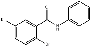 2,5-dibromo-N-phenylbenzamide Struktur