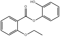 2-hydroxyphenyl 2-ethoxybenzoate Struktur